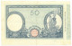 50 LIRE BARBETTI GRANDE L MATRICE TESTINA DECRETO CANOVAI 12/05/1919 BB+ - Regno D'Italia – Autres