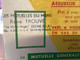 Ancien Buvard, La Mutuelle Générale Française, Accident, Le Mans Carte De France, Agents Généraux, Digne-les-Bains - Bank & Insurance