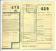 Belgique 1951 Bordereau De Collis à Bruxelles - Documents & Fragments