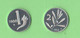 Italia 1 + 2 Lire 1988 Proof Coins Italie Italy - 1 Lira