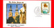 UNGHERIA - 1991 - Busta Golden Series 23 K - Visita Di Giovanni Paolo II A Mariapocs - Annullo 18-08-1991 - Brieven En Documenten