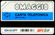 G OP 92 C&C 3183 SCHEDA NUOVA SMAGNETIZZATA DELTAGEST 2^A QUALITà VARIANTE FILO BLU - [3] Erreurs & Variétées