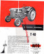78-ACHERES-PARIS-TRAKTOROEXPORT MOSCOU-RARE PROSPECTUS PUBLICITE TRACTEUR SOVIETIQUE T 40-AVTO AGRICULTURE - Agriculture
