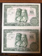 Spagna Espana 1000 Pesetas 1957 2 Esemplari Consecutivi Sup LOTTO 4432 - 1000 Pesetas