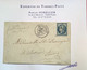 #46Ad TTB NUANCE RARE BLEU-OUTREMER Lettre BONNEVILLE1871(89 Hte Savoie)20c Bordeaux T.III, Rep.1 Cert. Scheller (France - 1870 Bordeaux Printing