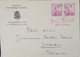 BELGIUM  1967  DU PREMIER MINISTRE-PARK HOTEL COVER SENT TO TURKEY WITH LABELS  F VF - Lettres & Documents