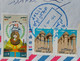Egypt  2019 Cover With Anniversary Of The July 23 Revolution Stamp And 2 Stamps Of Luxur Temple Used In 2020 - Brieven En Documenten