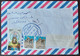 Egypt  2019 Cover With Anniversary Of The July 23 Revolution Stamp And 2 Stamps Of Luxur Temple Used In 2020 - Storia Postale