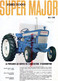 75- PARIS- RARE PROSPECTUS PUBLICITE TRACTEUR FORD 5000 SUPER MAJOR--AGRICULTURE-MACHINE AGRICOLE- 5 RUE DARCET - Landwirtschaft