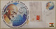 India 2018 Beautiful Designer Envelope On 150th Birth Anniversary Of Mahatma Gandhi Registered (EMS Speed Post) Post - Briefe U. Dokumente