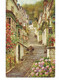 Devon  Postcard Clovelly Artist Signed Embiossed  Up A Long Salmon Unused - Clovelly