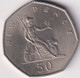 GREAT BRITAIN ,50 PENCE 1969 , AUNC - 50 Pence