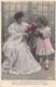 Fantaisies - Femmes - Une Femme Et Sa Fille Avec Des Fleurs - Nulles Fleurs Ne Valent Celles La - Carte Postale Ancienne - Frauen