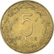 Monnaie, États De L'Afrique Centrale, 5 Francs, 1979 - República Centroafricana