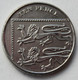 10 P Ten Pence Coin Crowned Lion Shield Of Royal Arms 2012 - 10 Pence & 10 New Pence