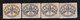 1946 Vaticano Vatican SEGNATASSE  POSTAGE DUE 5 Cent, 20 Cent, 1 Lira, 2 Lire Righe Larghe Carta Bianca MNH** - Strafport