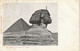 EG124 --   MAXIMUM CARD  --   THE SPHYNX  AND PYRAMID OF CHEOPS  --  1905 - Sphinx