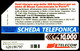 G 632 C&C 2683 SCHEDA TELEFONICA USATA DIXAN MEGAPERLS 2^A QUALITÀ PICCOLA PIEGA - Erreurs & Variétés