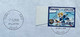FINLAND TO LITHUANIA 2003, COVER USED, CARTOON 2000 ICE HOCKEY PLAYING, TURKU & MARIJAMPOLE TOWN CANCEL, WORLD CHAMPIONS - Covers & Documents