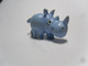 Delcampe - Figurine Petit Jouet HIPPOPOTAME Bleu - Other & Unclassified