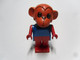 Figurine Petit Jouet LEGO Petit SINGE 3604 MARC LE SINGE MONKEY - Figurines