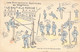 MILITARIA - HUMOUR - Les Distractions Sportives Au Régiment - Le Saut à La Perche - Carte Postale Ancienne - Humour