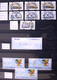 Delcampe - Brasilien. Sammlung Automatenmarken Mi. 1-2-3-4-5-6-7-8. ** Postfrisch-gestempelt-FDC-Briefe-Sätze. Siehe 16 Bilder. - Franking Labels