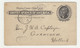 US Jefferson Postal Stationery Postcard Posted 1902 Alamosa To Gormchem B230301 - 1901-20