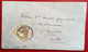 #43Ab NUANCE RARE BISTRE-VERDÂTRE(1000€)TTB Lettre NONTRON 1870 (Dordogne23) 10c Bordeaux Cert. Scheller (France - 1870 Bordeaux Printing