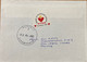 FINLAND 2007, COVER USED TO LITHUANIA VIGNETTE LABEL, SYKE VUODESTA 1990, HEART & TORCH, FLOWER & PLANT STAMP, MARIJAMPO - Storia Postale