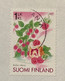 FINLAND 2007, COVER USED TO LITHUANIA VIGNETTE LABEL, SYKE VUODESTA 1990, HEART & TORCH, FLOWER & PLANT STAMP, MARIJAMPO - Cartas & Documentos