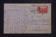 TURQUIE - Affranchissement Surchargé Sur Crate Postale De Istanbul Pour La France En 1921 - L 141335 - Storia Postale