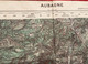 WW2-1942 AUBAGNE Carte France Géographique Armée Topographique Type 1922 Quadrillage Kilomètrque Lambert Zone Sud - Cartes Topographiques