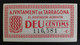 España 1937 República, Billete Local De 10 Ct. De Tarragona. - Autres & Non Classés