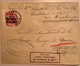 HAUTMONT NORD 1916(France Maubeuge)Germania/BELGIEN Lettre Censure>Croix Rouge Genéve (Belgique WK1 WW1 Guerre 1914-18 - Francobolli Di Guerra