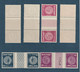 Israël  - YT N° 38 à 41 C ** - Neuf Sans Charnière - 1950 1952 - Unused Stamps (without Tabs)