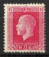 NEW ZEALAND...KING GEORGE V...(1910-36..)......" 1915.."........6d.......SG425.......MH.. - Ungebraucht