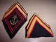 Lot Losange De Bras Sergent Troupes De Marine - Tradition - Grade - RPIMa - TDM - Uniformes