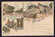 Gruss Aus Bergheim - Litho - Old Postcard 1898 (see Sales Conditions) - Bergheim