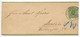 Germany 1881 3pf Crown Letter Band, Coburg To Berlin - Other & Unclassified