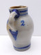 Delcampe - *ANCIEN GRAND PICHET GRES DE SEL D'ALSACE Marqué 2 COLLECTION VITRINE Déco   E - Autres & Non Classés