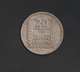 France - 1 Pièce De 20 Francs Turin Argent De 1933 Et 1 Pièce 50 Cts Argent De 1895 - 20 Francs