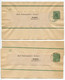 Germany 1886-1889 4 3pf Crown Wrappers; Steglitz Postmarks - Other & Unclassified