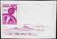 Rwanda 1967 COB Bl. 8 Et 9. Essais Sans Les Inscriptions. Exposition Philatélique Du Timbre Europa Volcan, Roues Dentées - Volcans