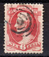 USA 1876 Cancelled, 6cent Carmine, No Grill, Sc# 148 - Used Stamps