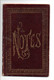 Notes: Carnet De Reine Beaulande, Boulanger à Neuvy, Calendrier De 1896 (23-250) - Small : ...-1900