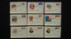 Delcampe - COLLECTION OF 138 USSR 1975-1991 ILLUSTRATED COVERS WITH SPECIAL AND UNIQUE IMPRINTED STAMPS + CATALOGUE GANZSACHE PSE ! - Collections