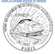 FRANCE - Entier CP 2,30 Bateau - Obl. Temp. "Mise En Service Branche Aquitaine TGV A - PARIS - 30/9/1990" - Cachets Commémoratifs