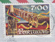 Portugal Perfin Perforé Lochung 'H.M.' HOTEL MUNDIAL Slogan Flamme LISBOA Cover Brief Lettre ESBJERG Denmark Portwein - Storia Postale