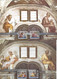 VATICAN - 12 CARTES MAXIMUM - Yvert N° 891/902 - CHAPELLE SIXTINE - OEUVRES De MICHEL ANGE - 3 SCANS - Maximumkaarten